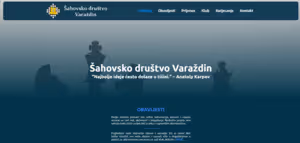 Portfolio of chess club Varaždin created by Pavlo kovaček